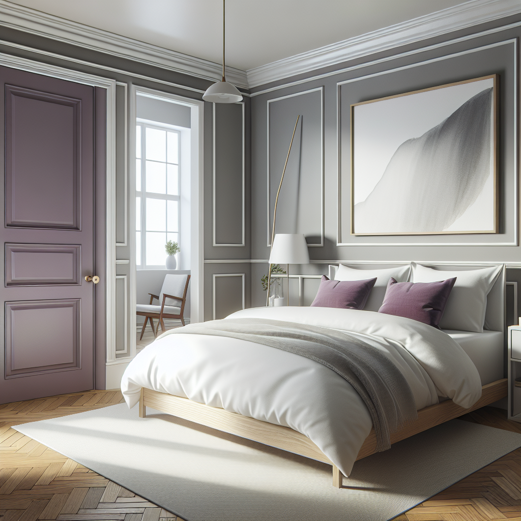 Sherwin-Williams Ash Violet (SW 6549): A Sophisticated Hue for Timeless Interiors.