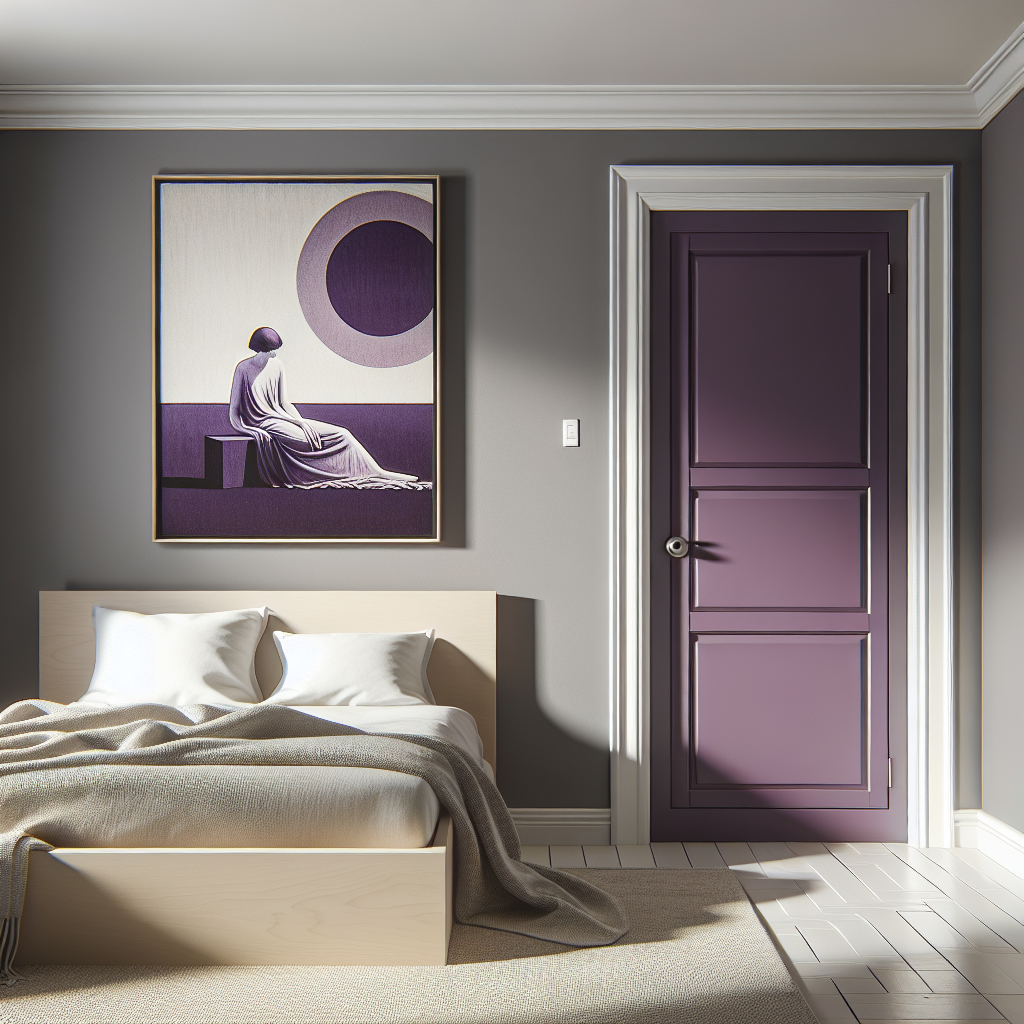 Sherwin-Williams Awesome Violet SW 6815: A Bold and Inspiring Hue for Creative Spaces.