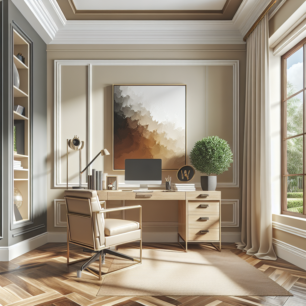 Sherwin-Williams Believable Buff 6120: A Timeless Neutral with Warm Undertones.