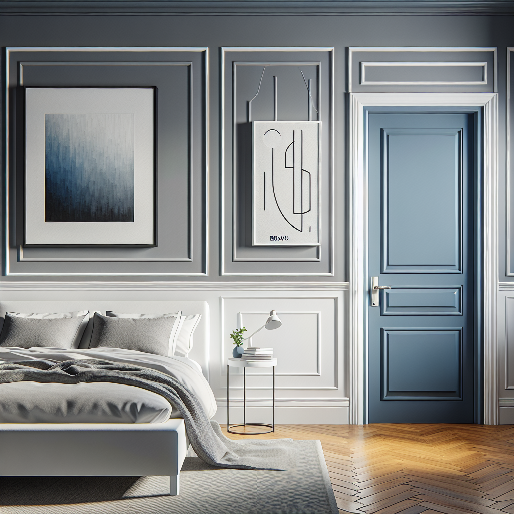 Sherwin-Williams Bravo Blue SW 6784: A Tranquil and Versatile Hue for Every Space.