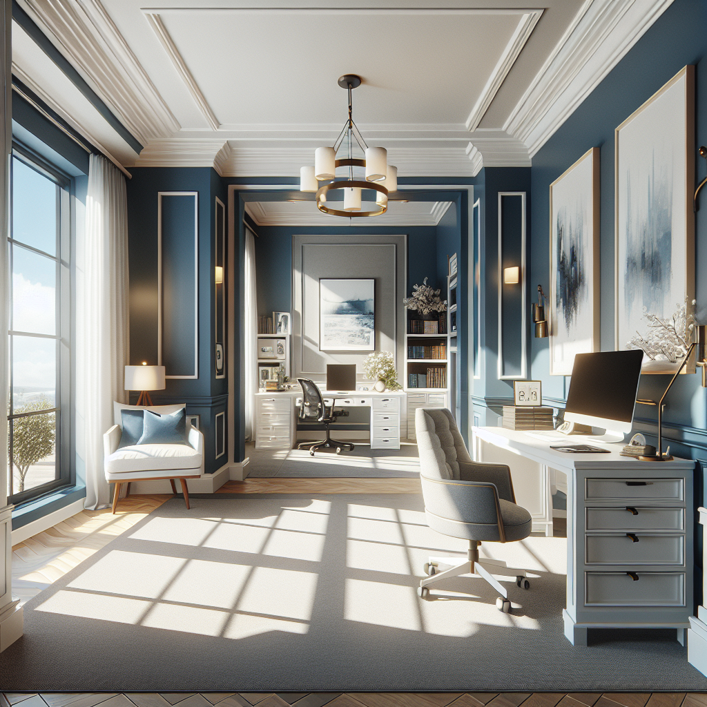 Sherwin-Williams Bravo Blue SW 6784: A Tranquil and Versatile Hue for Every Space.