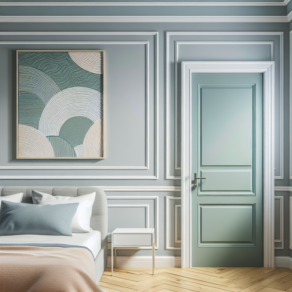 Sherwin-Williams Breathtaking 6814: A Soft, Serene Blue Hue for Timeless Interiors.