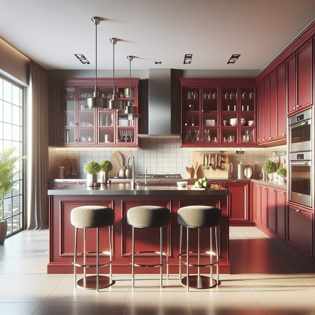 Sherwin-Williams Cajun Red 0008: A Bold, Energizing Hue for Dynamic Spaces.