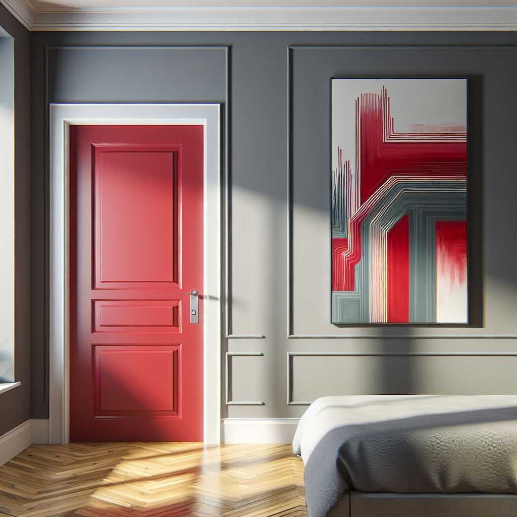 Sherwin-Williams Cajun Red 0008: A Bold, Energizing Hue for Dynamic Spaces.