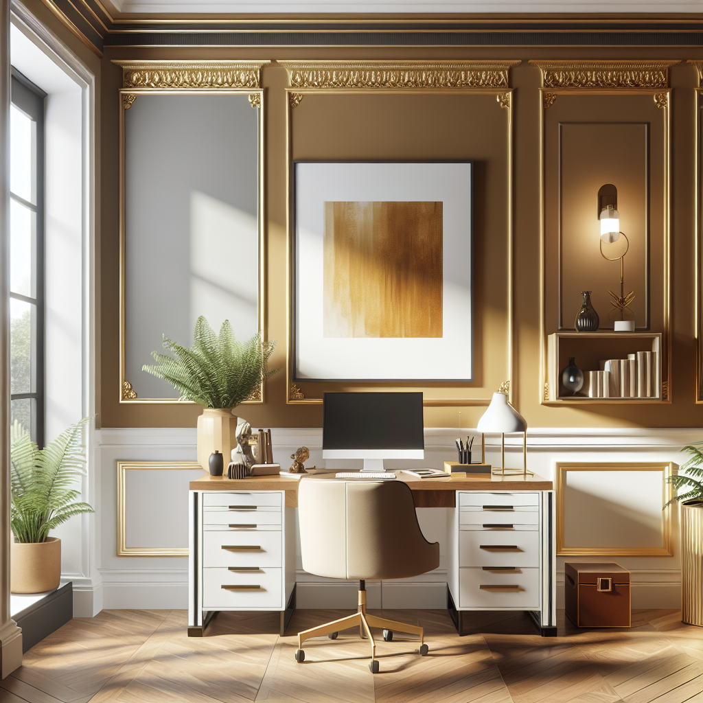 Sherwin-Williams Ceremonial Gold SW 6382: A Warm and Welcoming Hue.