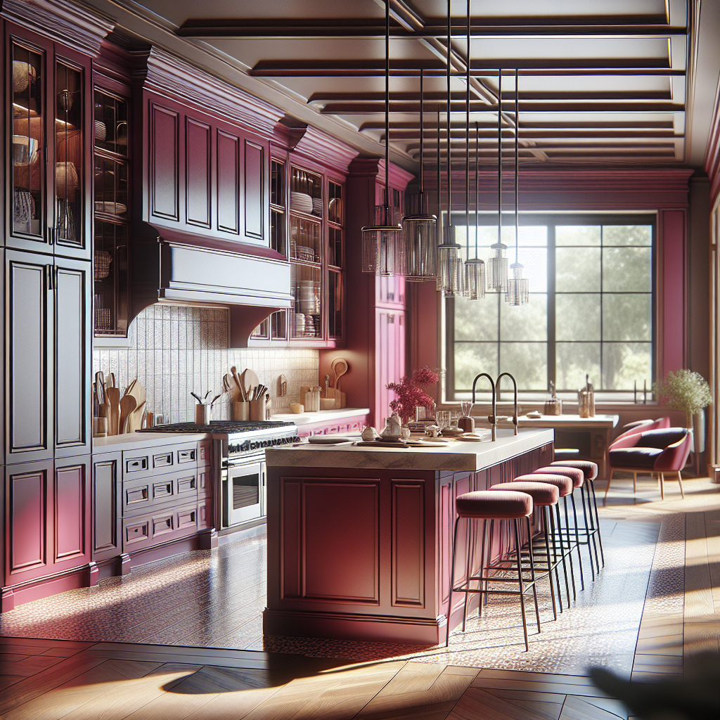 Sherwin-Williams Cerise 6580: A Bold and Vibrant Hue for Dynamic Spaces.