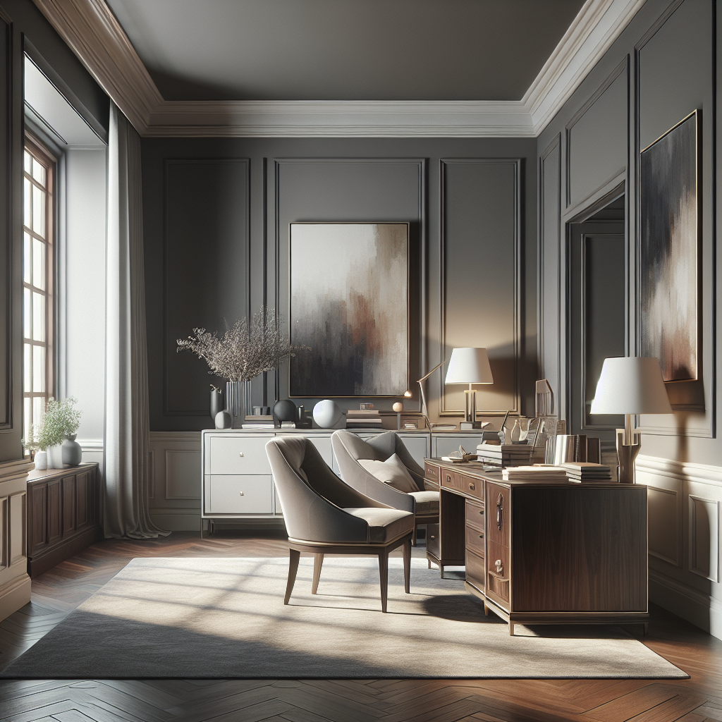 Sherwin-Williams Classic French Gray 0077: A Timeless Neutral for Every Space.