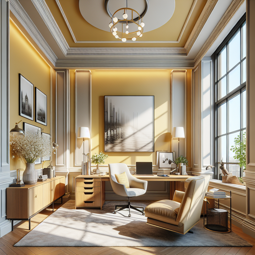 Sherwin-Williams Cupola Yellow 7692: A Warm and Inviting Hue.