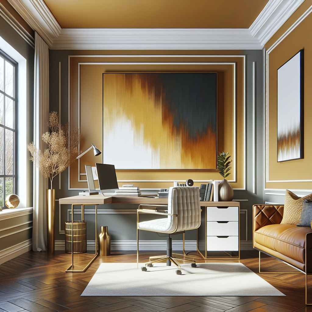 Sherwin-Williams Cut the Mustard SW 6384: A Bold and Inviting Hue for Dynamic Spaces.