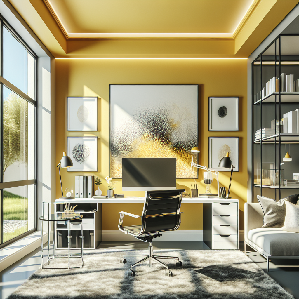 Sherwin-Williams Decisive Yellow 6902: A Bold and Energizing Hue for Your Space.