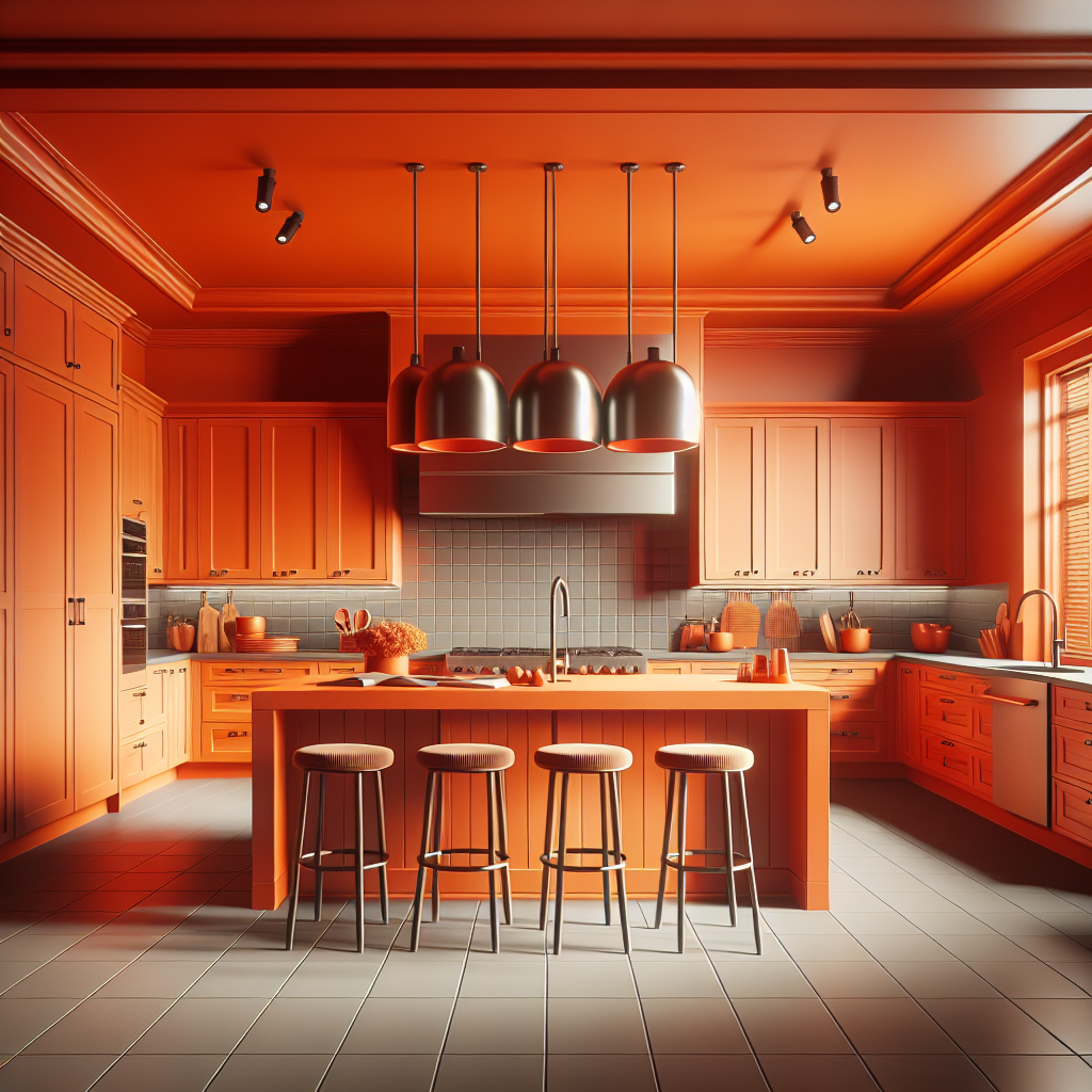 Sherwin-Williams Determined Orange 6635: Bold Energy with a Sophisticated Edge.