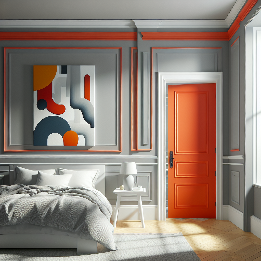 Sherwin-Williams Determined Orange 6635: Bold Energy with a Sophisticated Edge.