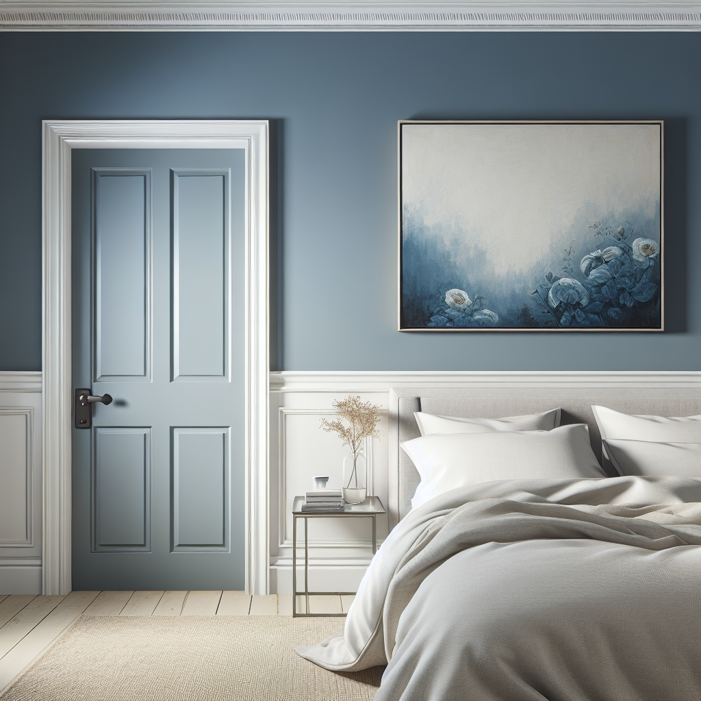 Sherwin-Williams Down Pour SW 6516: A Bold and Refreshing Hue.