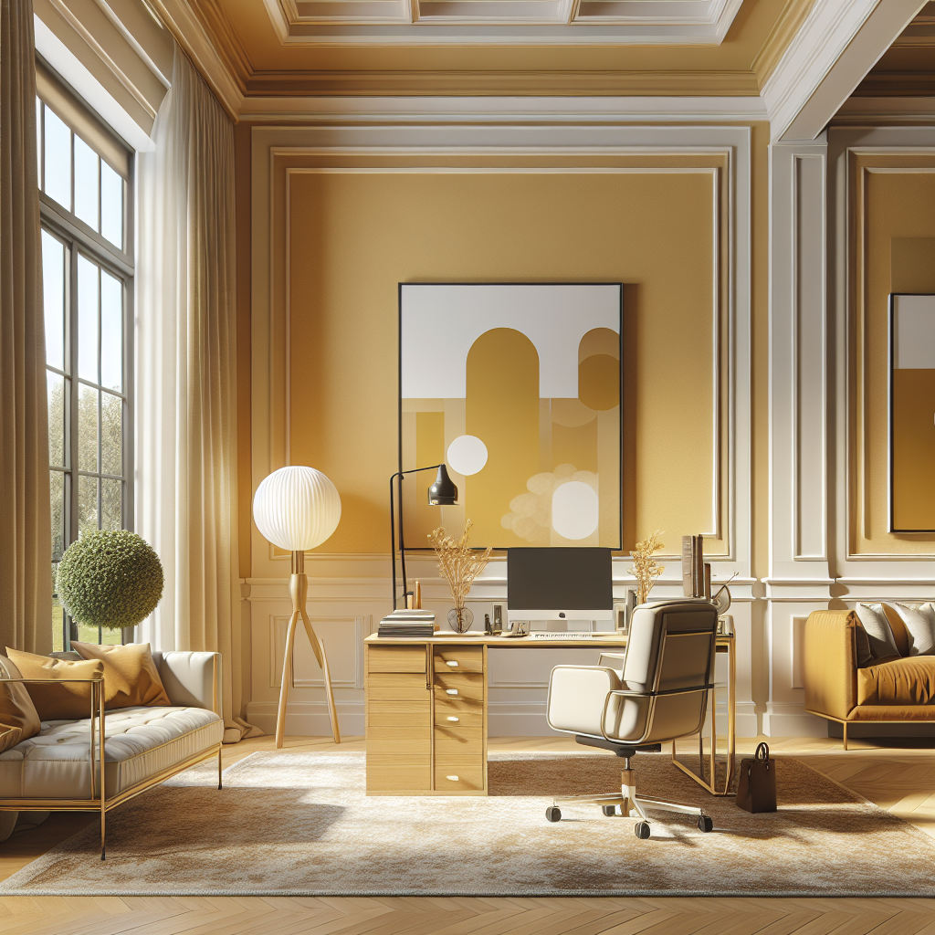 Sherwin-Williams Enjoyable Yellow 6666: A Cheerful and Versatile Hue for Every Space.