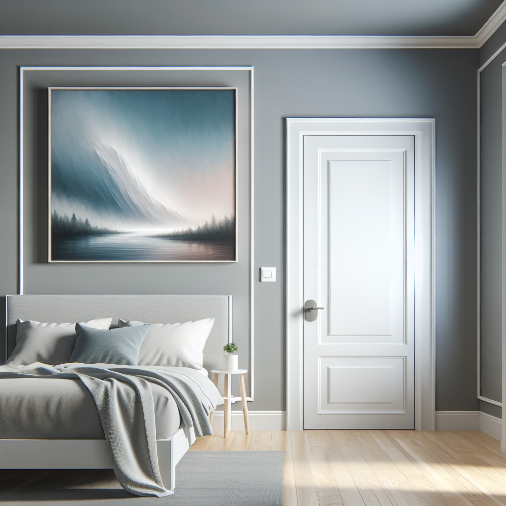 Sherwin-Williams Faded Flaxflower SW 9146: A Soft, Sophisticated Blue for Timeless Interiors.