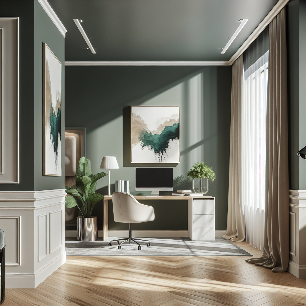 Sherwin-Williams Filmy Green SW 6190: A Serene and Versatile Hue for Every Space.