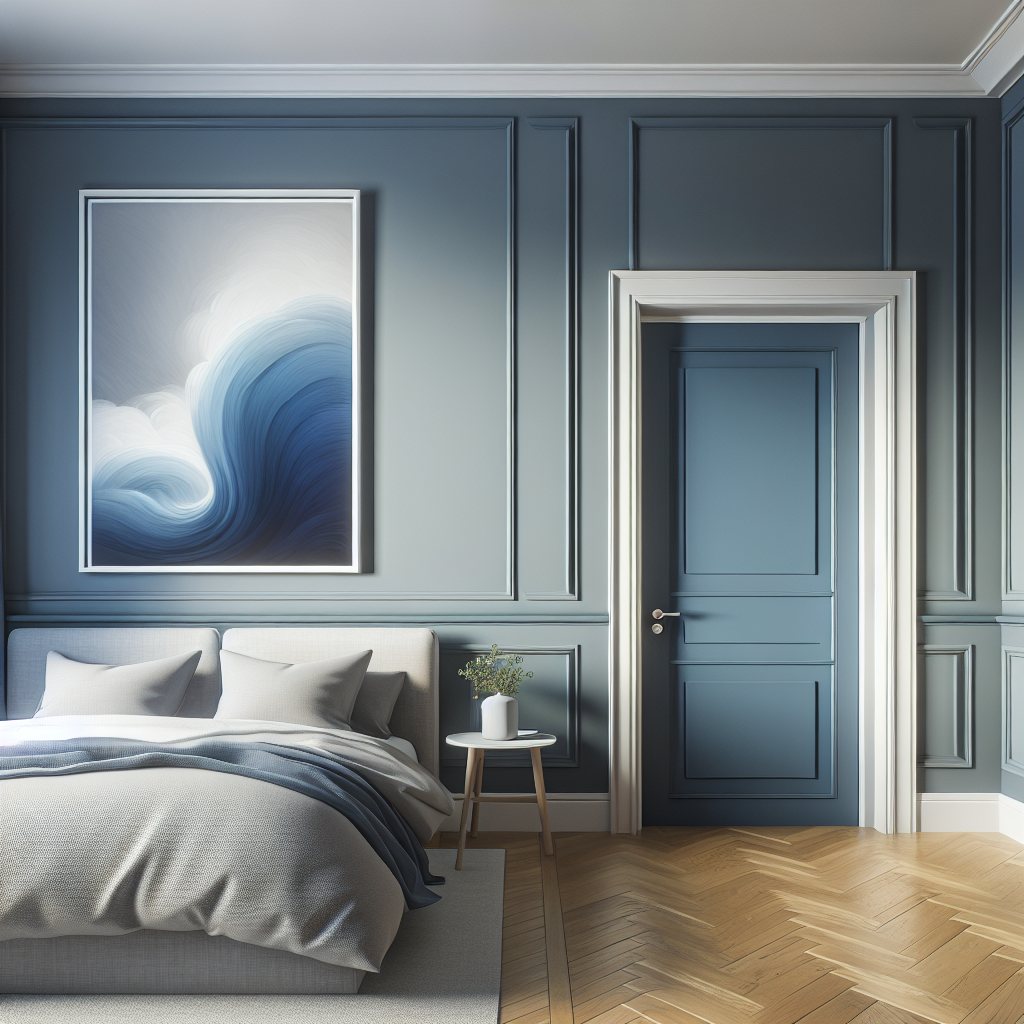 Sherwin-Williams Frank Blue SW 6967: A Bold and Sophisticated Hue.