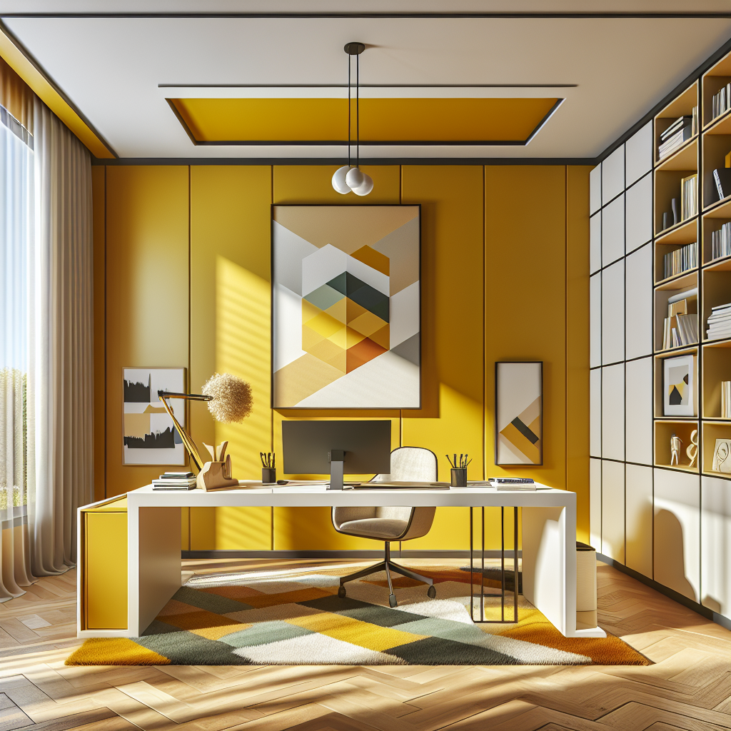 Sherwin-Williams Fun Yellow 6908: A Cheerful and Versatile Hue for Any Space.