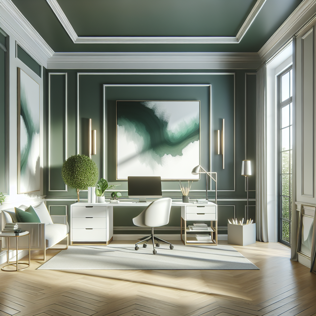 Sherwin-Williams Gallery Green 0015: A Timeless Sophistication for Your Space.