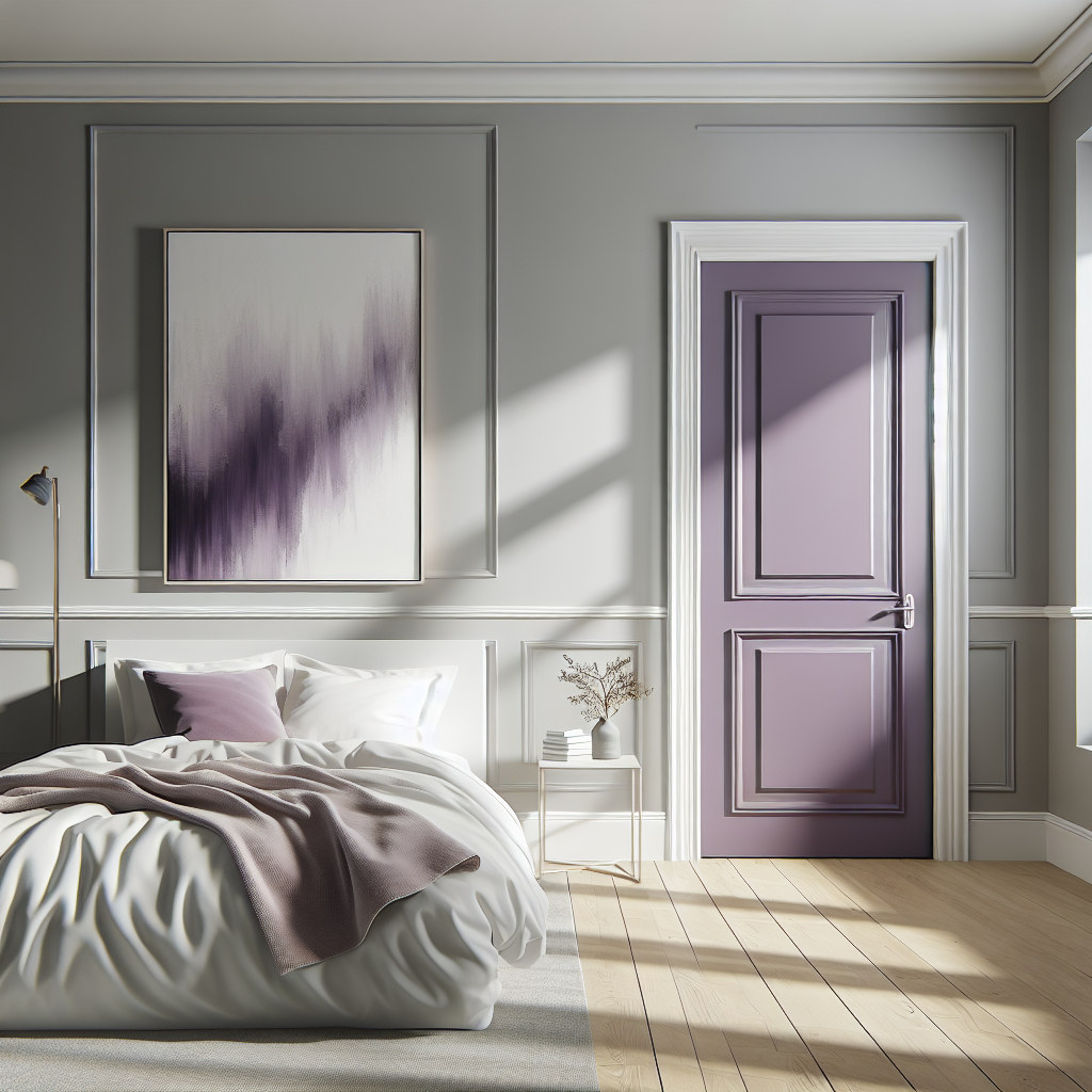 Sherwin-Williams Gentle Grape 9074: A Sophisticated and Serene Hue.