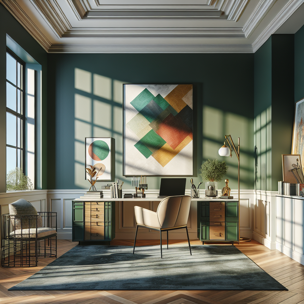 Sherwin-Williams Great Green SW 6430: A Bold and Refreshing Hue.