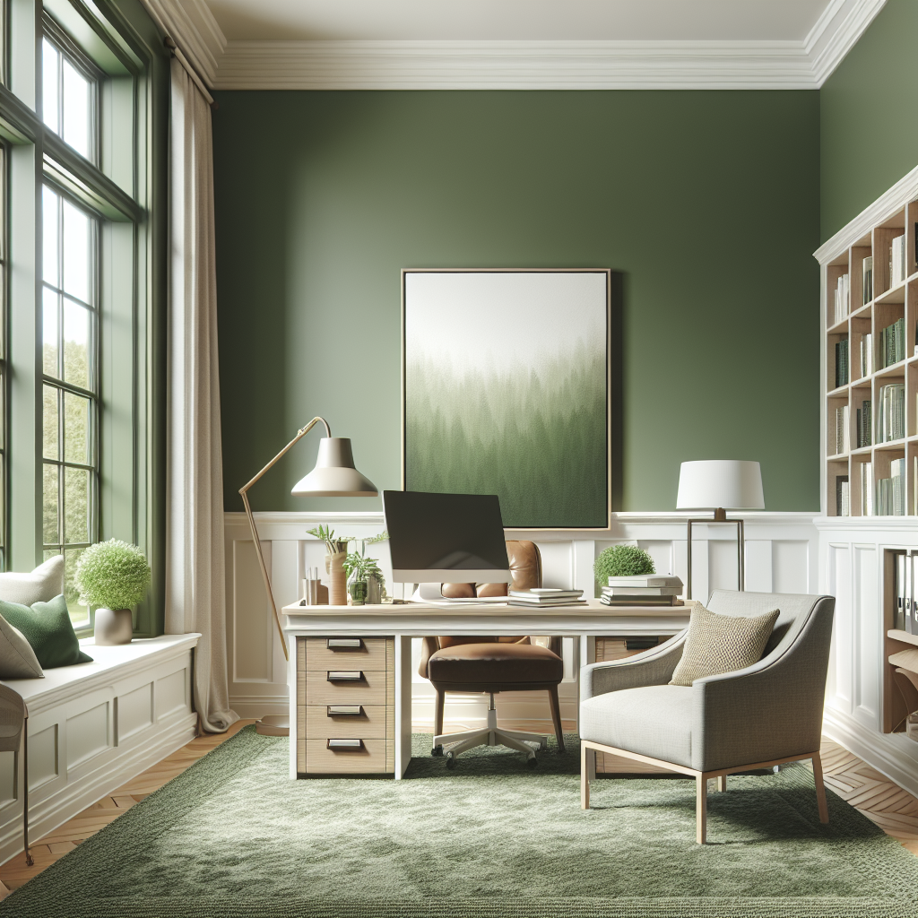 Sherwin-Williams Green Sprout SW 7728: A Fresh, Organic Hue for Versatile Spaces.