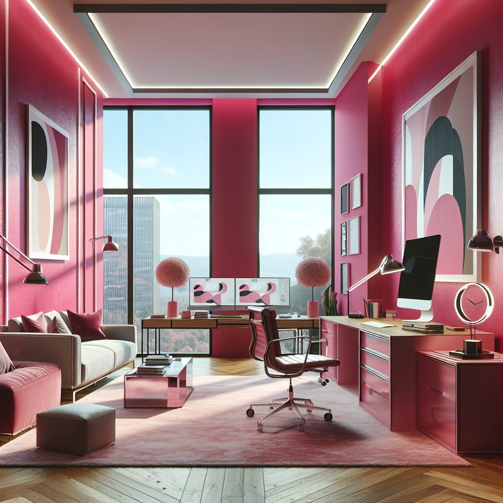 Sherwin-Williams Haute Pink 6570: A Bold and Energizing Hue.