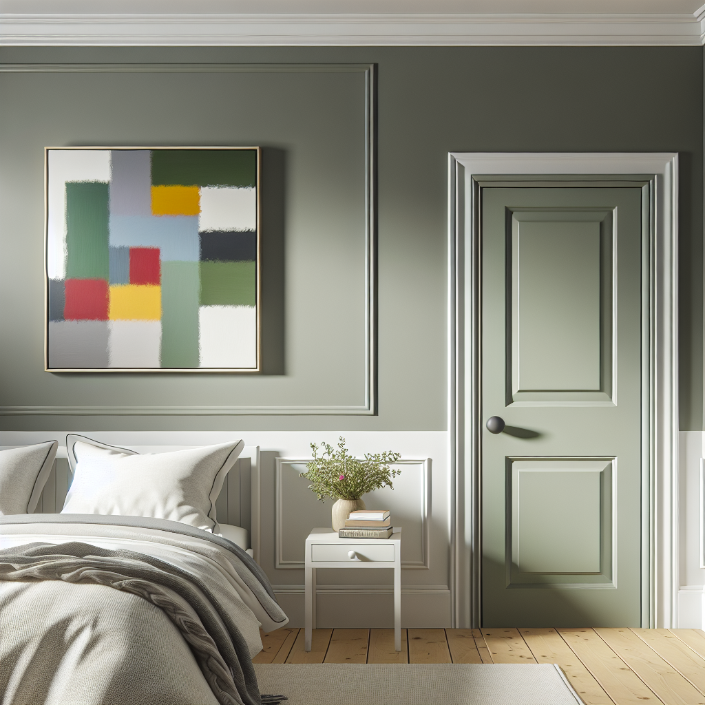 Sherwin-Williams Hep Green 6704: A Bold, Energizing Statement for Your Space.