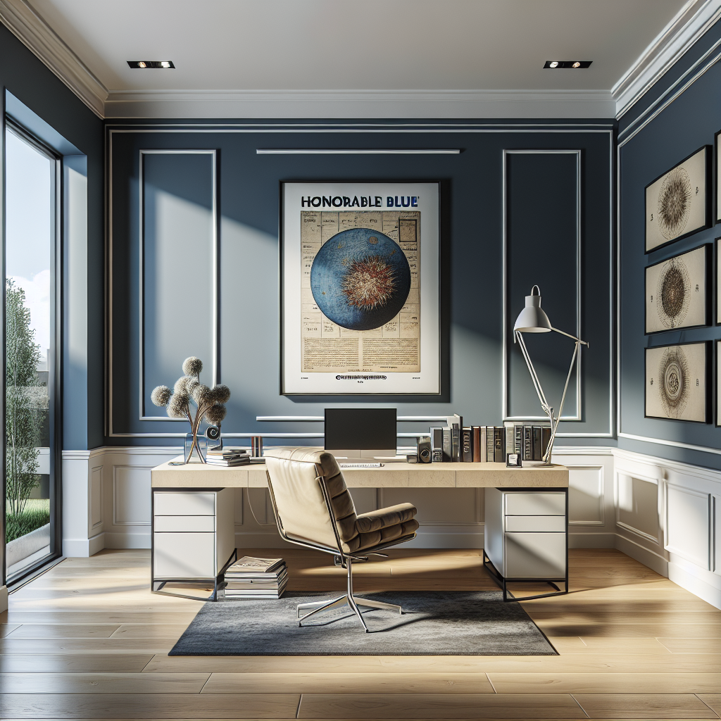 Sherwin-Williams Honorable Blue 6811: A Classic and Sophisticated Hue.