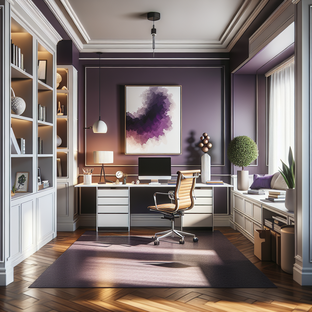 Sherwin-Williams Impulsive Purple 6832: A Bold and Vibrant Hue for Unique Spaces.