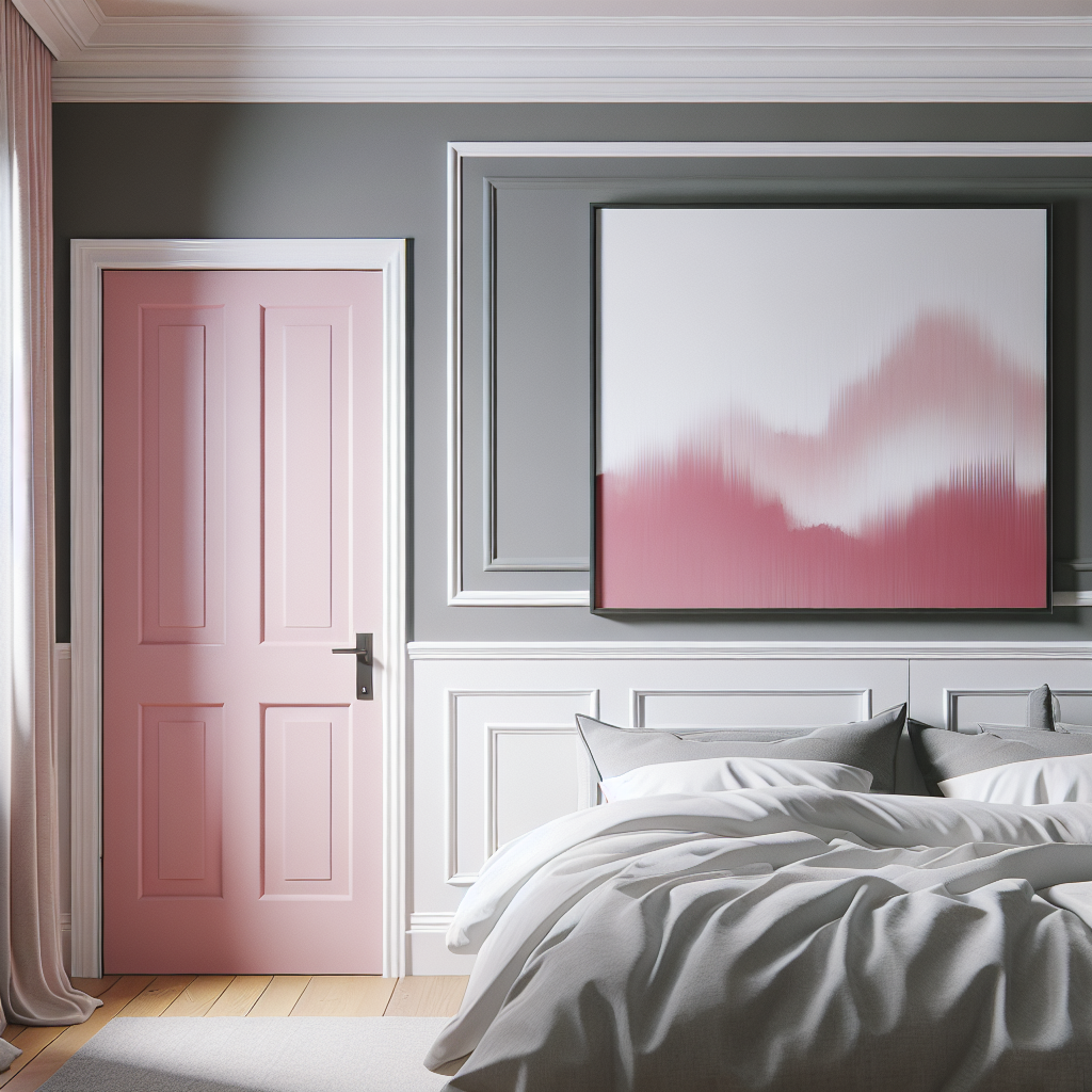 Sherwin-Williams In the Pink 6583: A Cheerful and Romantic Hue for Your Space.