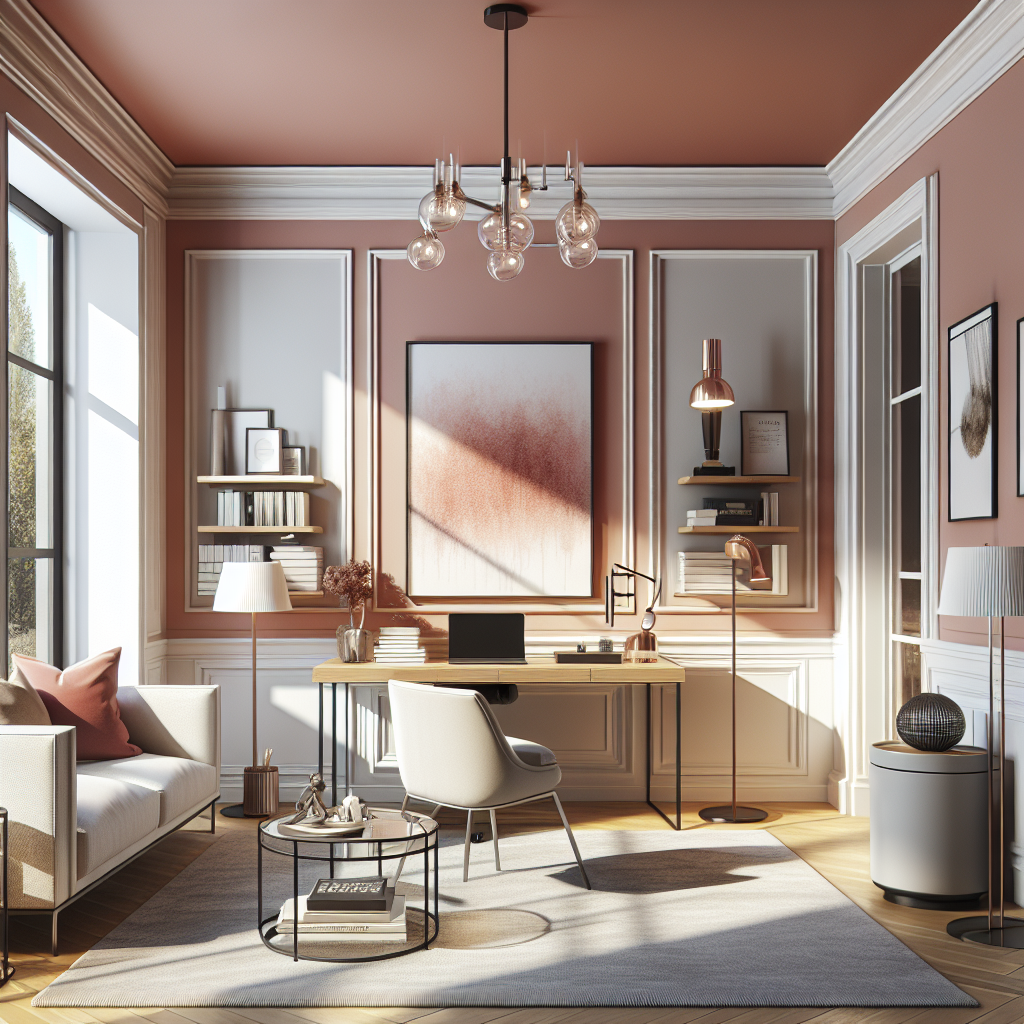 Sherwin-Williams In the Pink 6583: A Cheerful and Romantic Hue for Your Space.