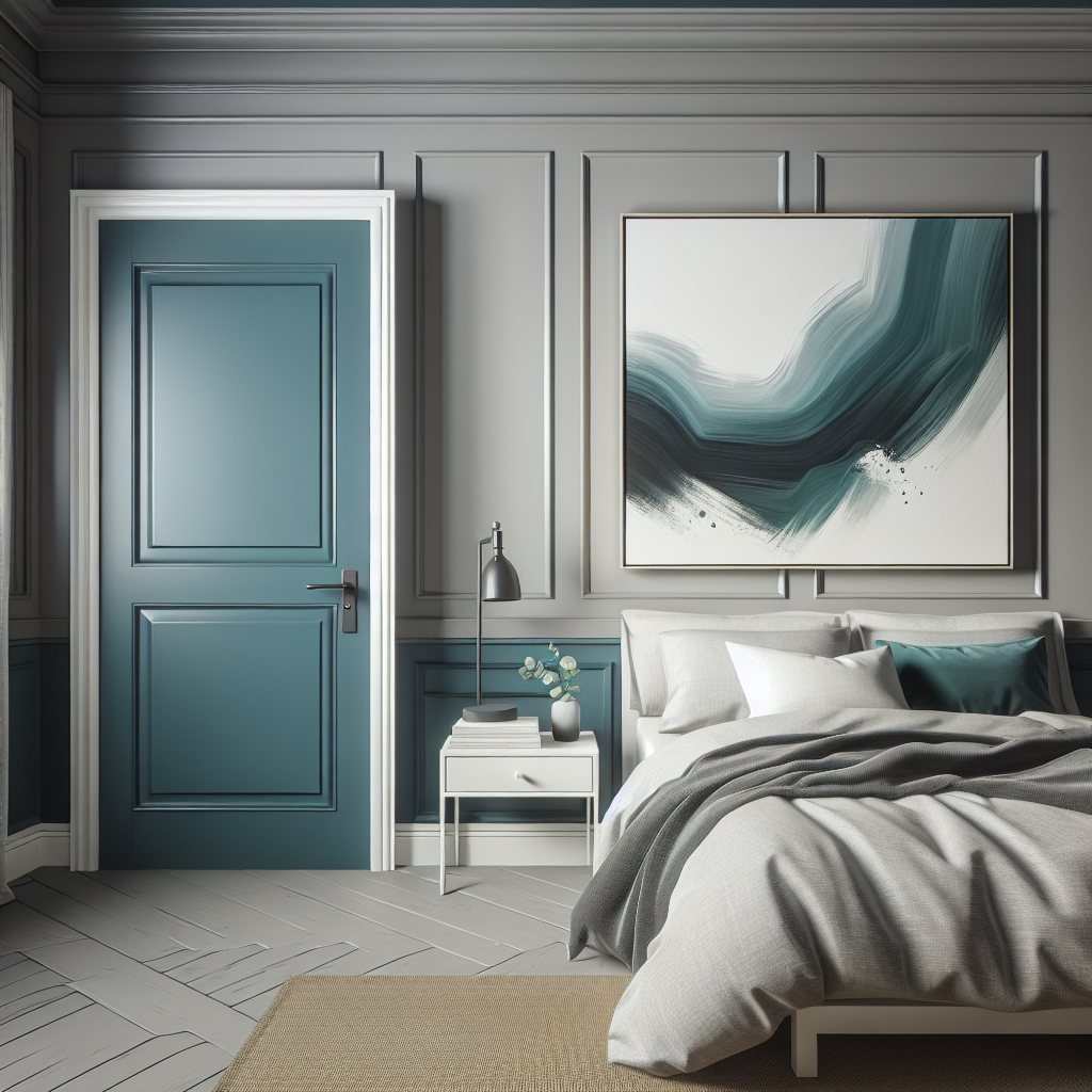 Sherwin-Williams Intense Teal SW 6943: A Bold and Vibrant Statement.