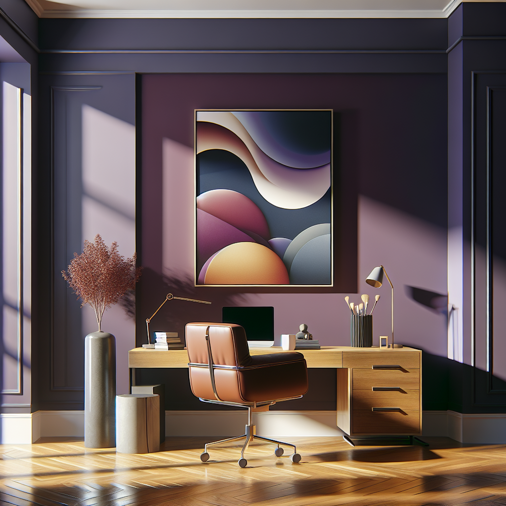 Sherwin-Williams Izmir Purple 6825: A Luxurious, Regal Hue for Your Space.