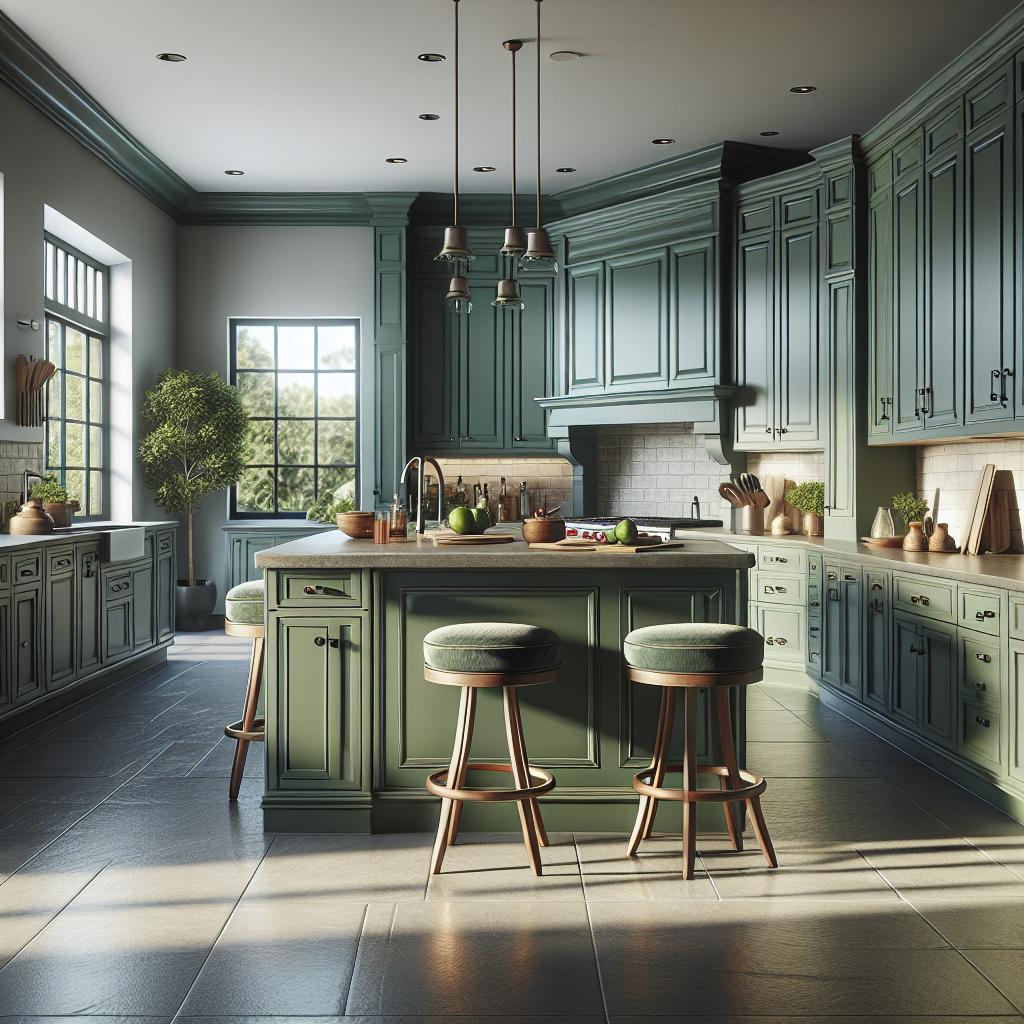 Sherwin-Williams Kendal Green SW 6467: A Timeless and Versatile Shade.