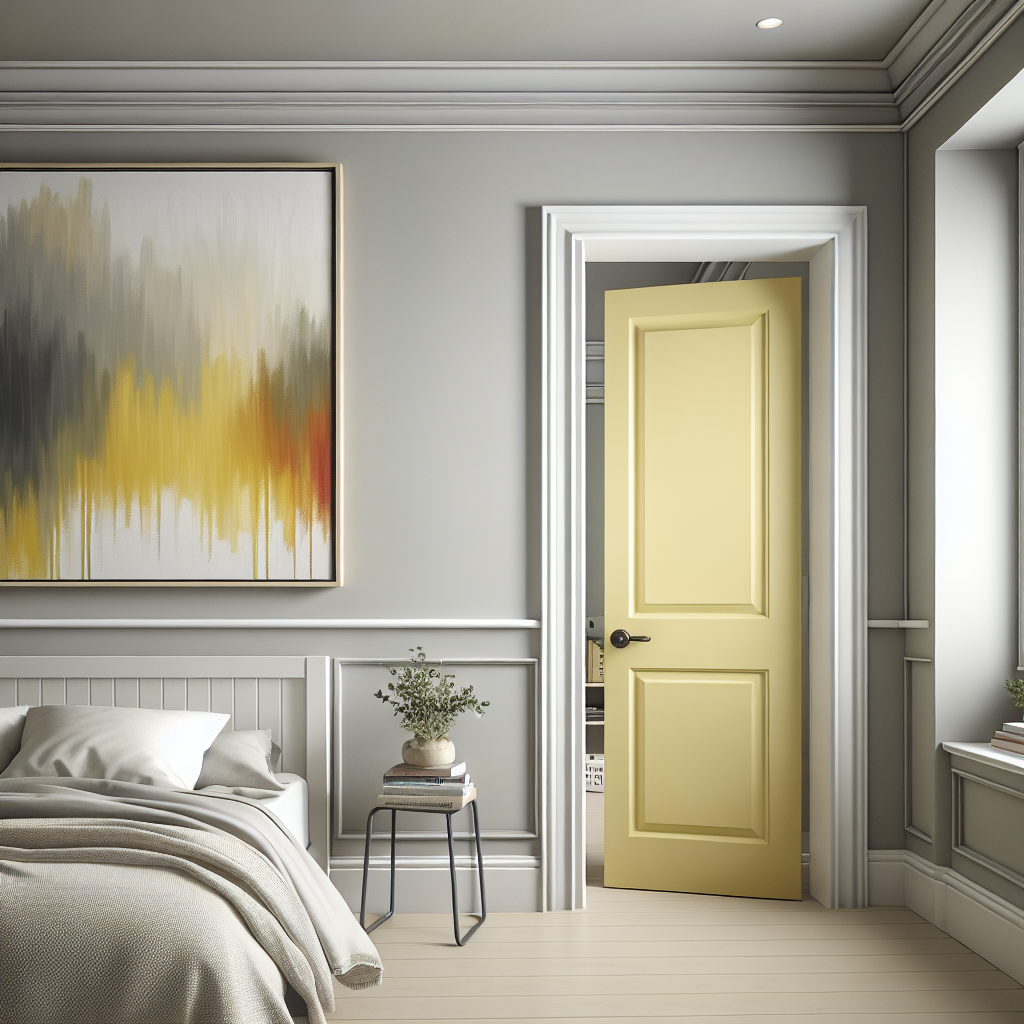 Sherwin-Williams La Luna Amarilla 9016: A Soft Glow for Your Space.