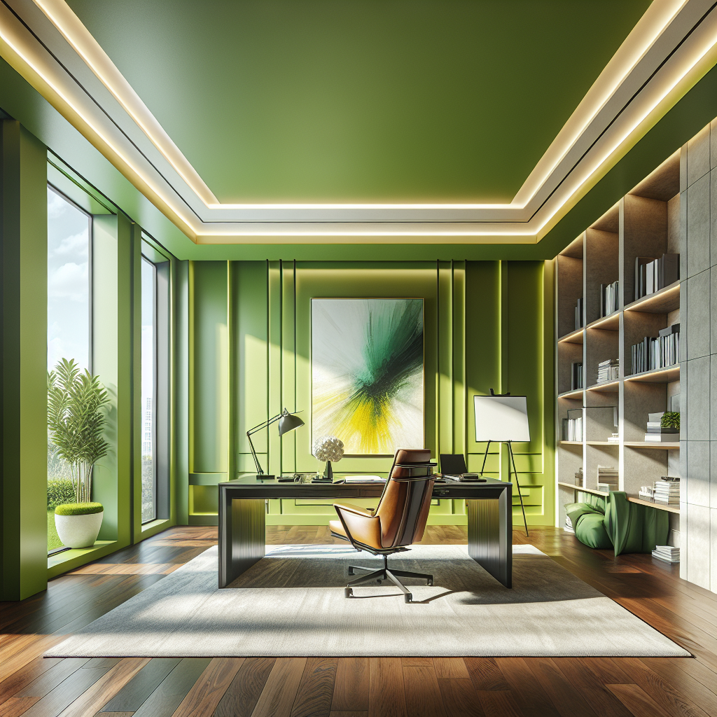 Sherwin-Williams Lime Rickey SW 6717: A Playful and Vibrant Green.