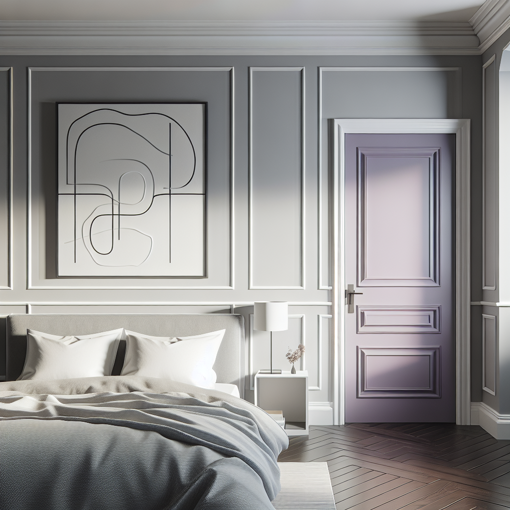 Sherwin-Williams Lite Lavender 6554: The Perfect Balance of Soft Elegance.