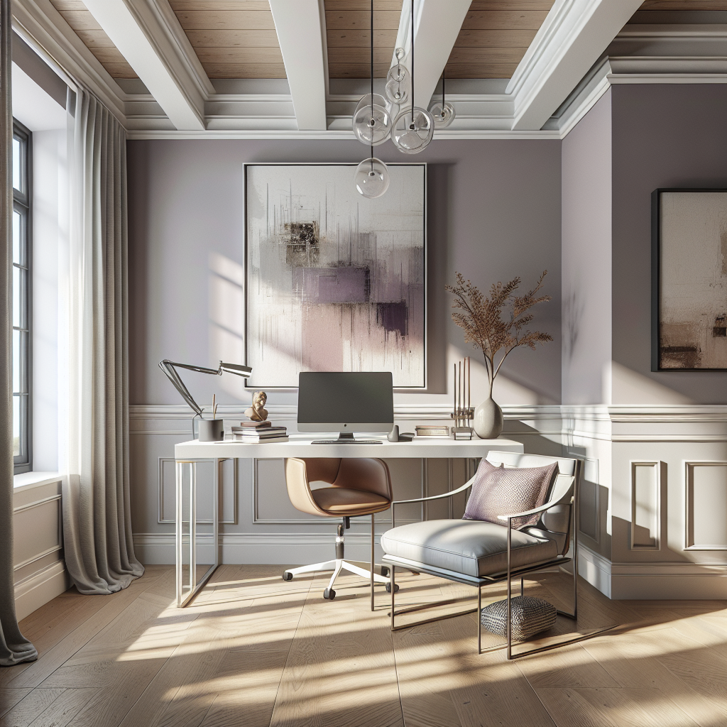 Sherwin-Williams Lite Lavender 6554: The Perfect Balance of Soft Elegance.