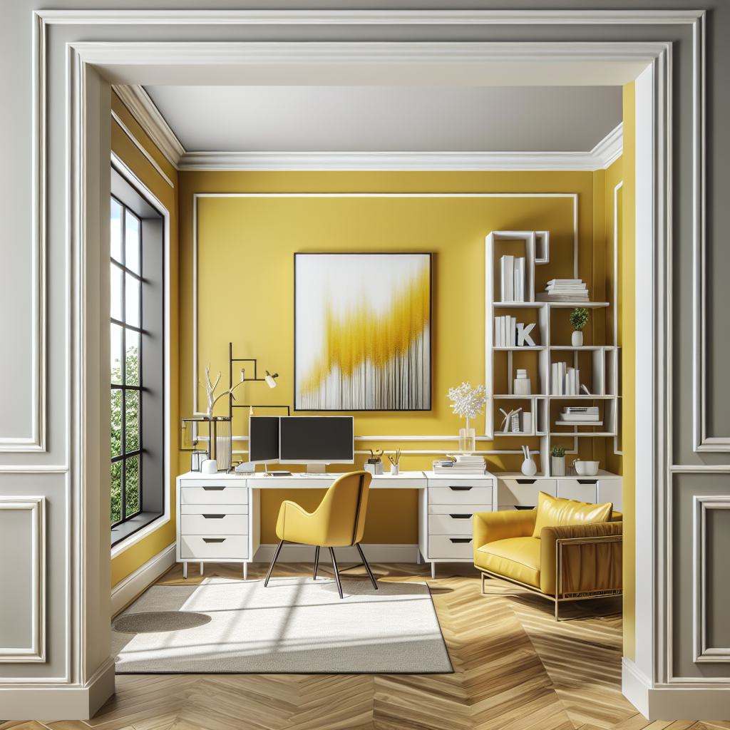 Sherwin-Williams Lively Yellow SW 6702: A Vibrant Burst of Optimism.