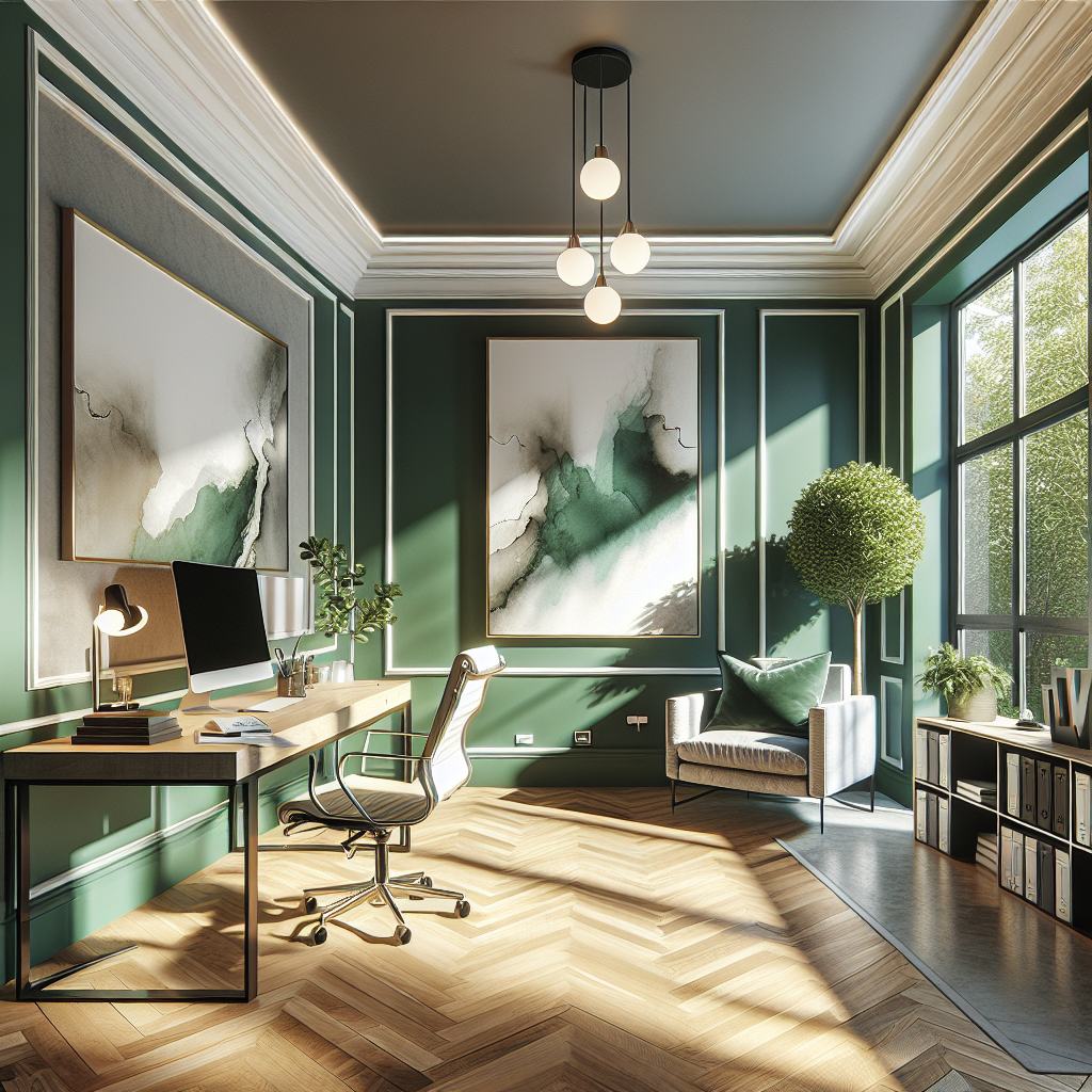 Sherwin-Williams Lucky Green (SW 6926): Vibrant Energy with a Versatile Edge.