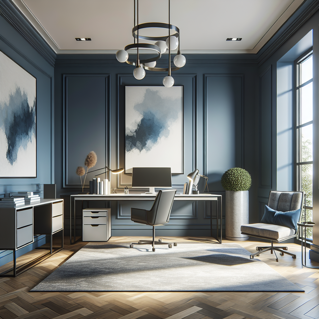 Sherwin-Williams Luxe Blue 6537: A Sophisticated Statement for Any Space.