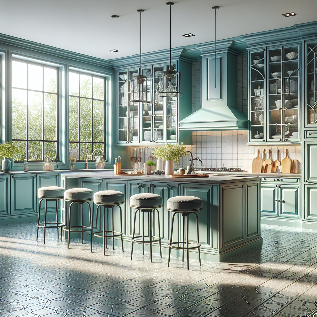 Sherwin-Williams Nifty Turquoise SW 6941: A Vibrant Gem for Your Space.