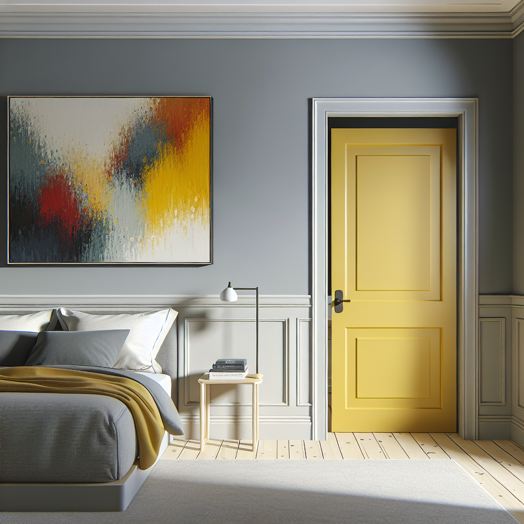 Sherwin-Williams Optimistic Yellow 6900: A Cheerful, Uplifting Hue for Any Space.