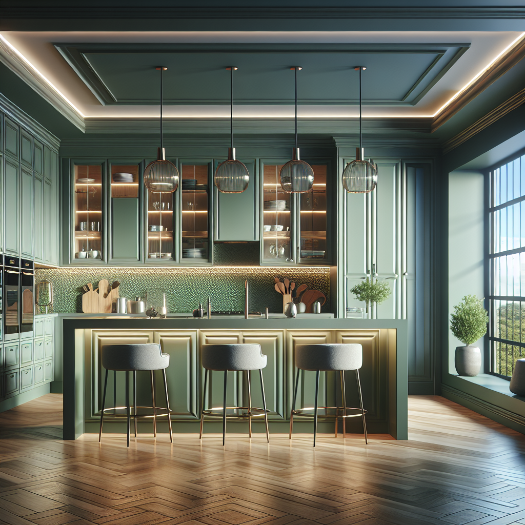 Sherwin-Williams Overt Green SW 6718: A Bold and Balanced Statement.