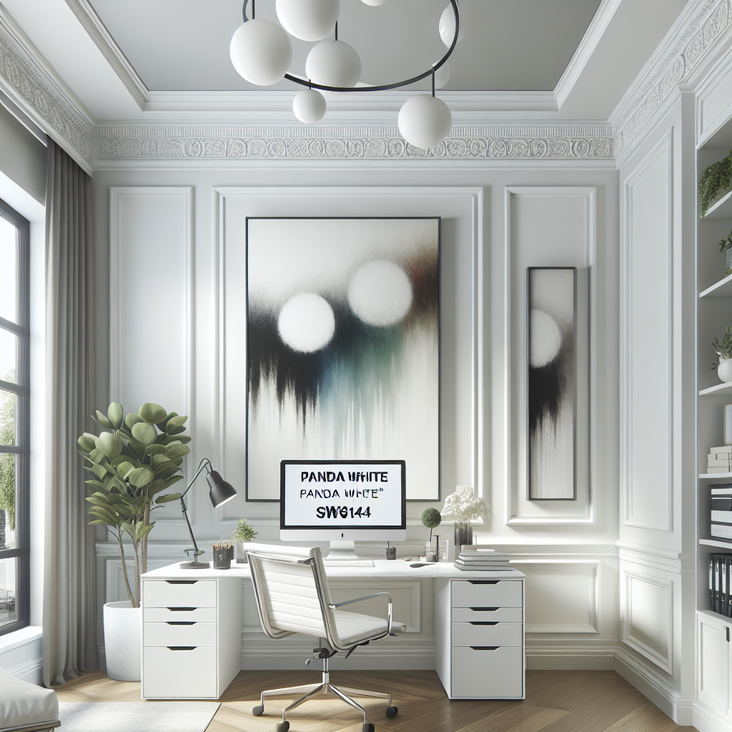 Sherwin-Williams Panda White SW 6147: A Warm, Timeless Neutral.