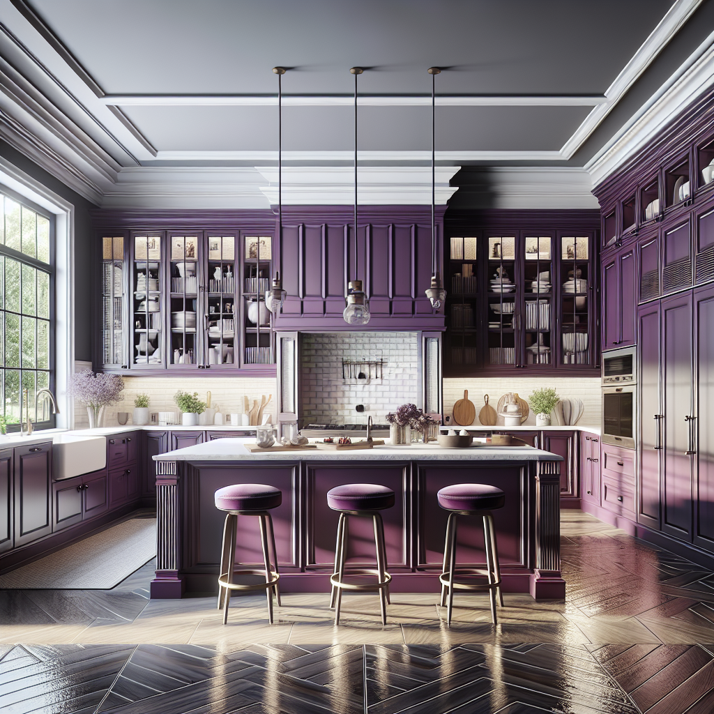 Sherwin-Williams Passionate Purple SW 6981: A Bold & Expressive Hue for Your Space.