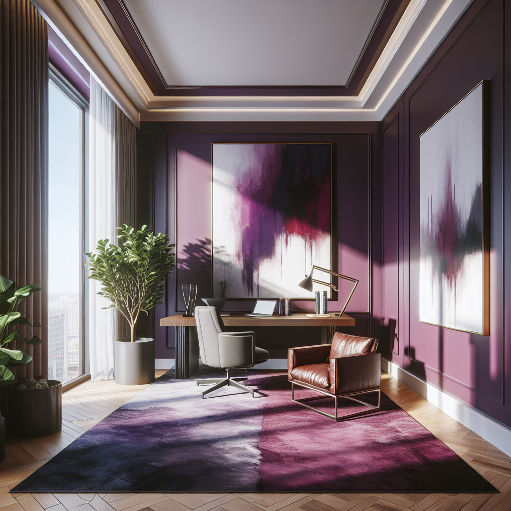 Sherwin-Williams Passionate Purple SW 6981: A Bold & Expressive Hue for Your Space.