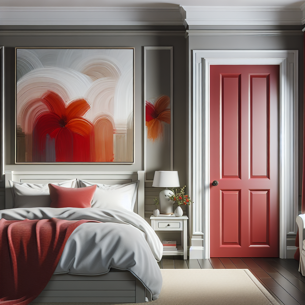 Sherwin-Williams Poinsettia 6594: A Bold and Vibrant Red.