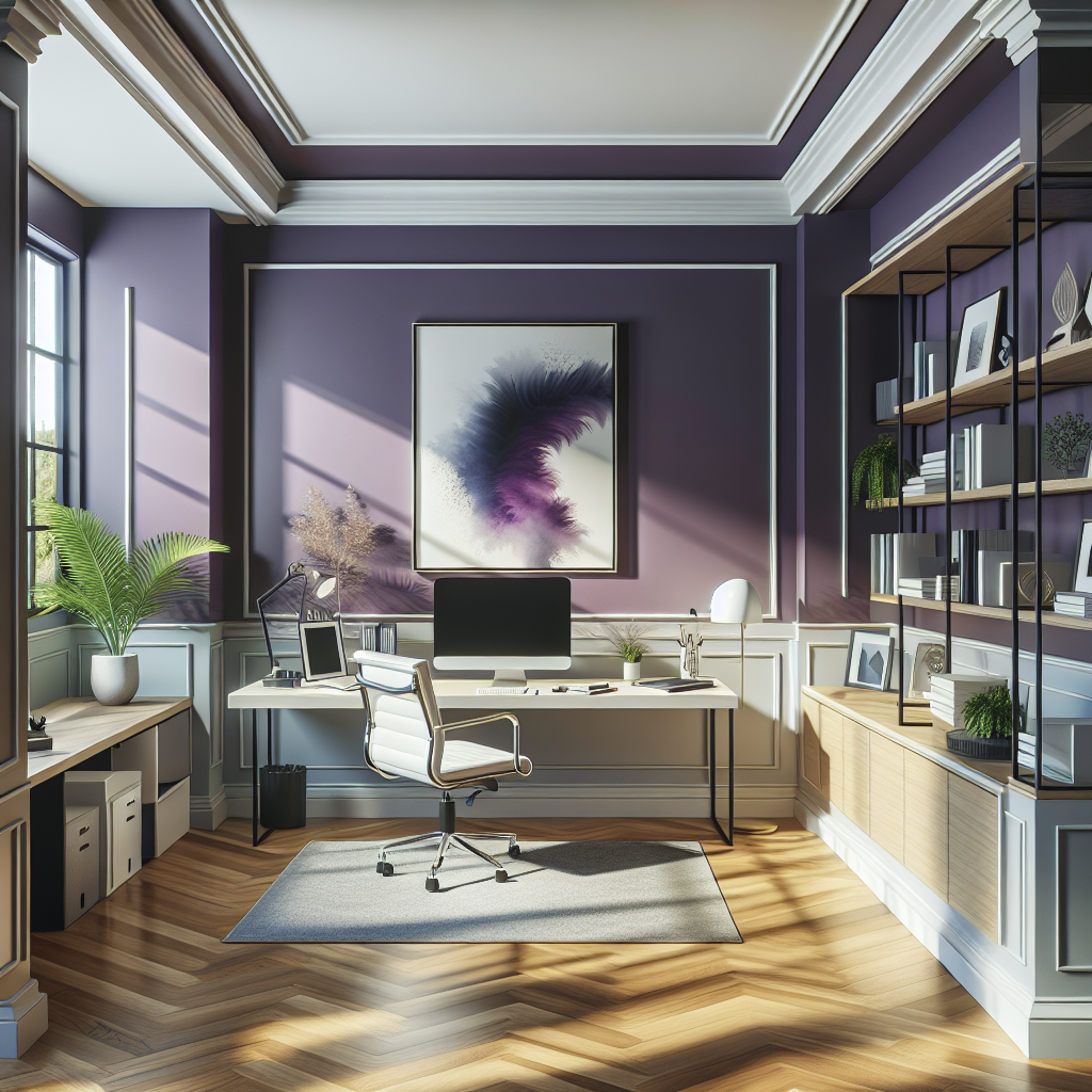 Sherwin-Williams Potentially Purple 6821: A Sophisticated Yet Playful Hue.